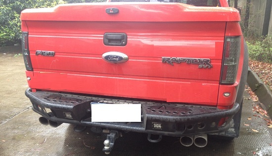 FORD F150 Rear Bumper
